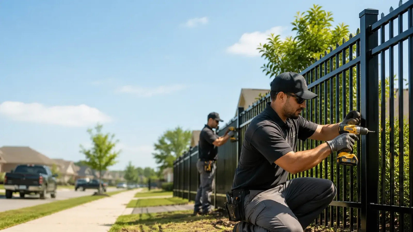 Metal Fence Installation in Kiel, WI